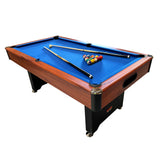 BCE American Pool Table Blue | 6ft