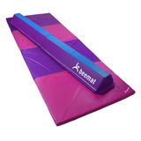 Beemat Foldable Balance Beam & Mat | Purple & Pink (Value Pack)