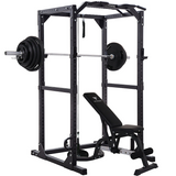 Hit Fitness F200 Pro Power Rack with Cable Pulley | 120kg Radials