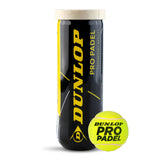 Dunlop Pro Padel Tube of 3 Balls