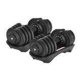 Hit Fitness Adjustable Dumbbells | 18kg Pair