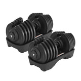 Hit Fitness Adjustable Dumbbells | 40kg Pair - Main