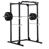 Hit Fitness Athletic Pack 120kg | F100 Rack & Black Bumper Plates