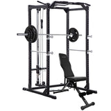 Hit Fitness F100 Pro Power Rack with Cable Pulley| 120kg Radials