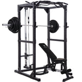 Hit Fitness F200 Pro Power Rack with Cable Pulley| 120kg Radials