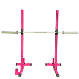 Hit Fitness Pink Series Squat Stands