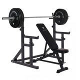 Hit Fitness Weightlifting Essentials Set | Black Bumpers 80kg