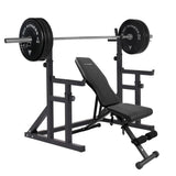 Hit Fitness Weightlifting Essentials Set | Black Bumpers 80kg