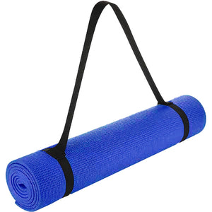 Yoga Mat Starter Kit Block Sling Strap 3mm Thick Pilates Fitness Gym Blue  Myga 5029476008896