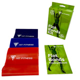 Hit Fitness Power Flat Resistance Bands Box and Manual