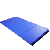 I Love Gymnastics Foldable Gymnastics Mat Blue