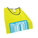 Precision Bibs 10-Pack | Yellow (McSport Logo)