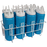 McSport Hygiene Water Bottles | 8 Pack with Carrier