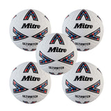 Mitre Ultimatch Football Size 5 | 5 pack