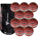 Molten Indoor & Outdoor Size 6 Basketball | 10 Pack with Bag