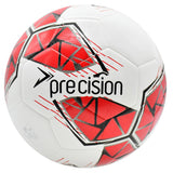 Precision Fusion FIFA Basic Training Ball | Size 5 (White / Red)