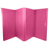 Sure Shot Foldable Double Gymnastics Mat | Pink 60mm Image McSport Ireland