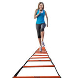 Woman Exercises With The 8M Atreq Speed Ladder | McSport Ireland