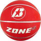 Baden Zone Rubber Coloured Basketballs (Red) | Size 5 