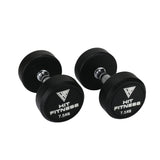 Hit Fitness Round Rubber Dumbbells | 7.5Kg