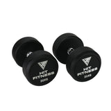 Hit Fitness Round Rubber Dumbbells | 20Kg