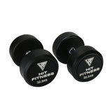 Hit Fitness Round Rubber Dumbbells | 32.5Kg