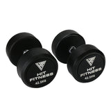 Hit Fitness Round Rubber Dumbbells | 42.5Kg