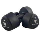 Hit Fitness Rubber Studio Dumbbell | 7Kg