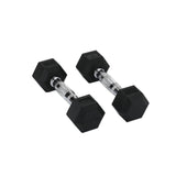 Hit Fitness Rubber Hex Dumbbells | 4kg Image McSport Ireland