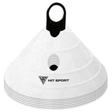 Hit Sport Giant Saucer Cones | 20 White Cones