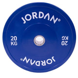 Jordan Fitness Coloured Rubber Bumper Plate 20kg