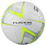 Precision Training Fusion Lite Match Quality Training Football | 320g (White/Yellow) Image McSport Ireland