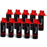 Precision Team Hygiene Water Bottle 10 Pack | Black / Red