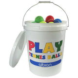 Tuftex Play Team Colours Tennis Ball Bucket (96 Balls) Image McSport Ireland