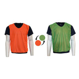 Precision Mesh Reversible Bib Orange & Green | Infants (2-3 Years)